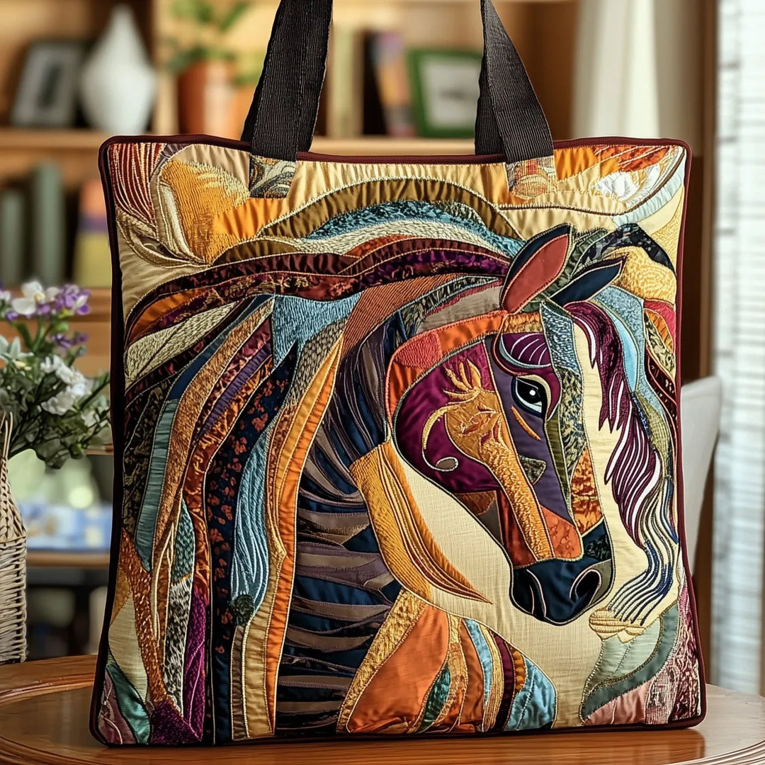 Handgefertigte Mosaik-Pferdetasche
