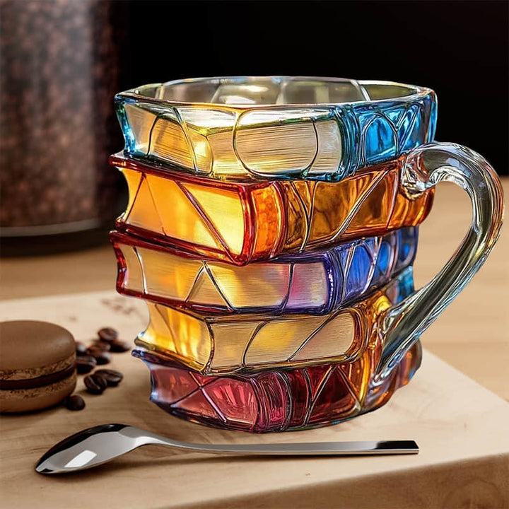 Einzigartige 3D-Tasse für Literaturfreunde