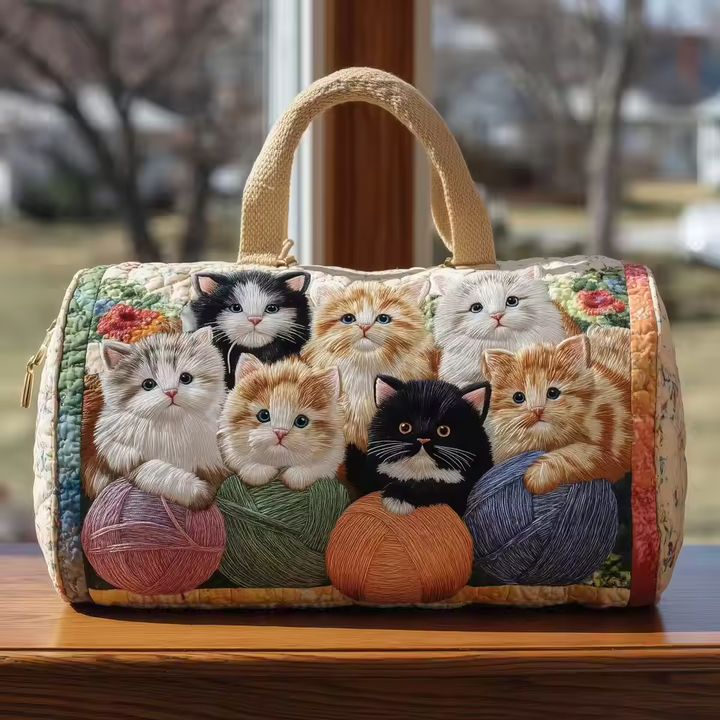 Weiche handgefertigte Reisetasche