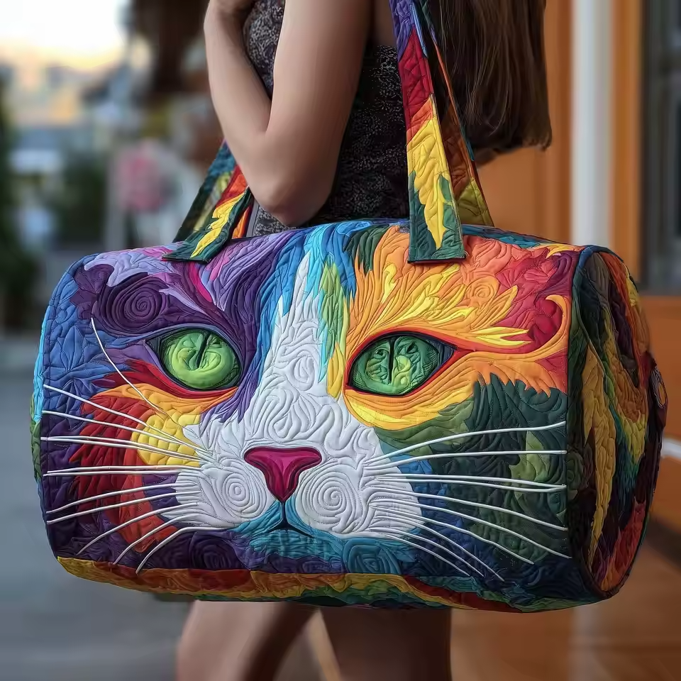 Weiche handgefertigte Reisetasche