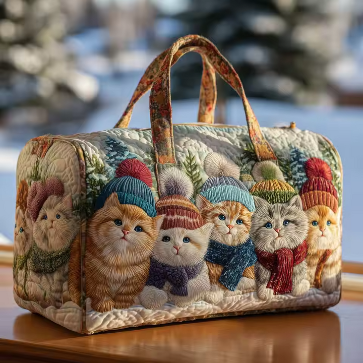 Weiche handgefertigte Reisetasche