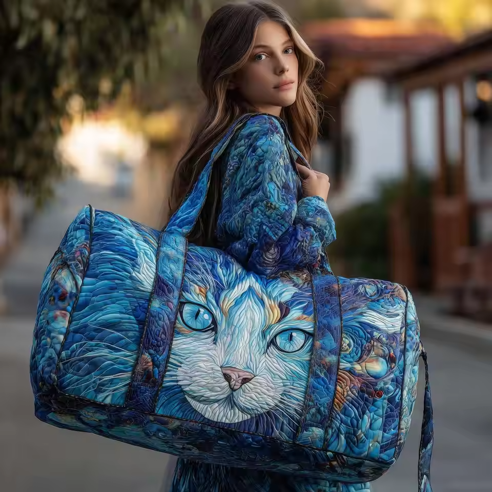 Weiche handgefertigte Reisetasche