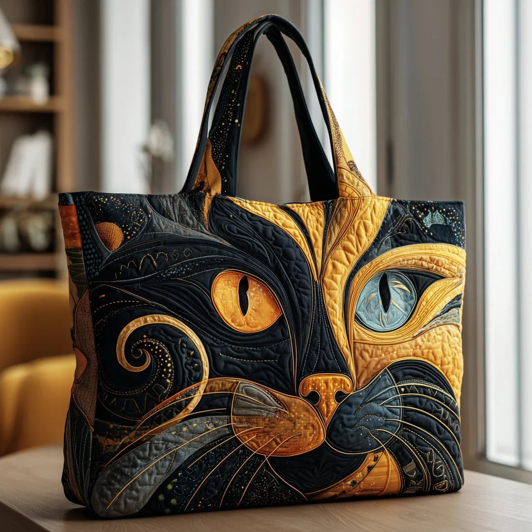 Mystische Katzen Handgemachte Tragetasche