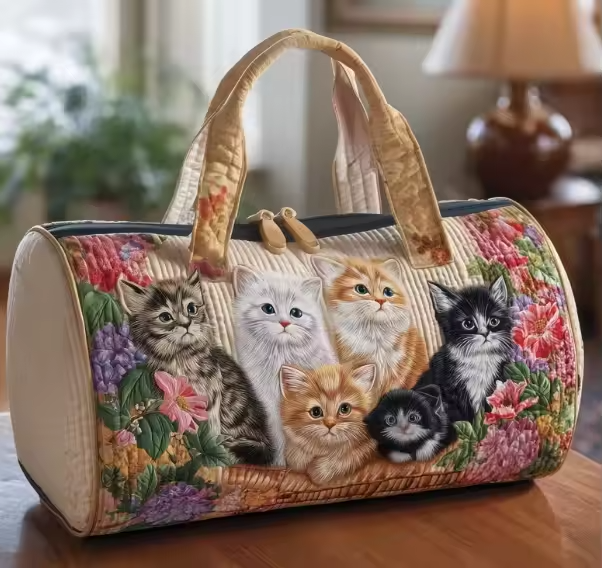 Weiche handgefertigte Reisetasche