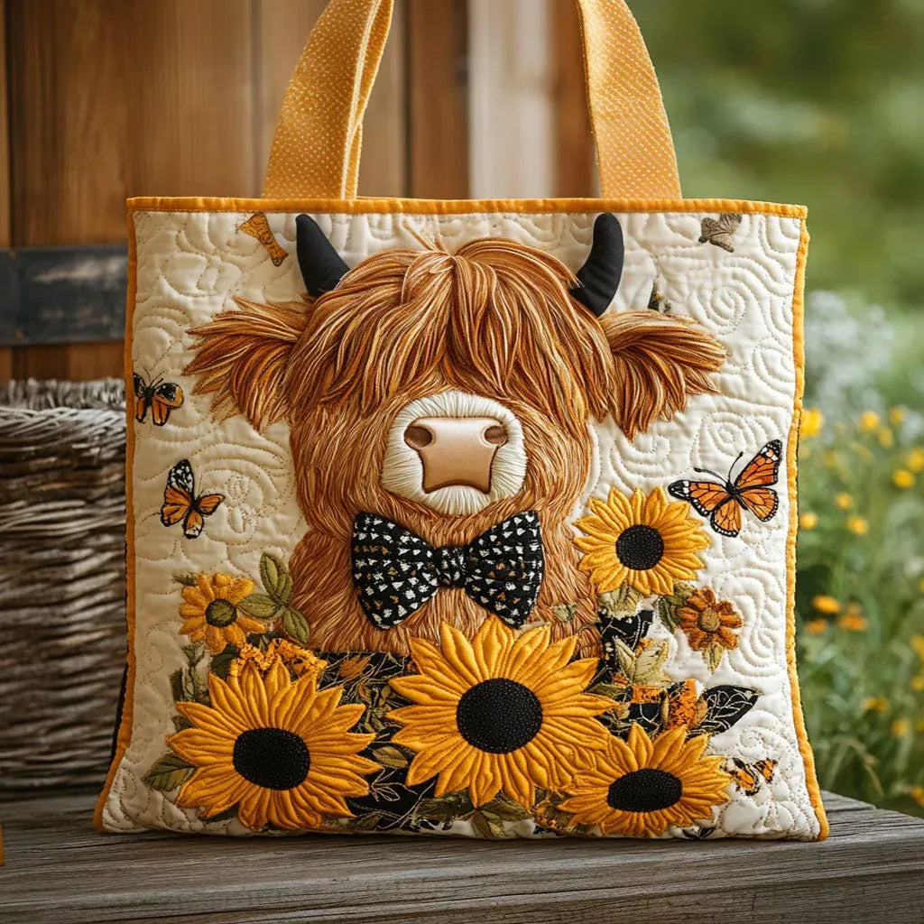 Gepolsterte Tasche mit Schmetterling und Schleife