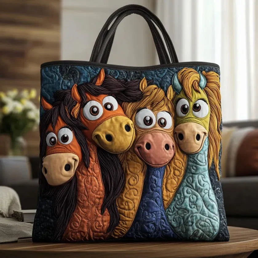 Handgefertigte Pony-Tasche