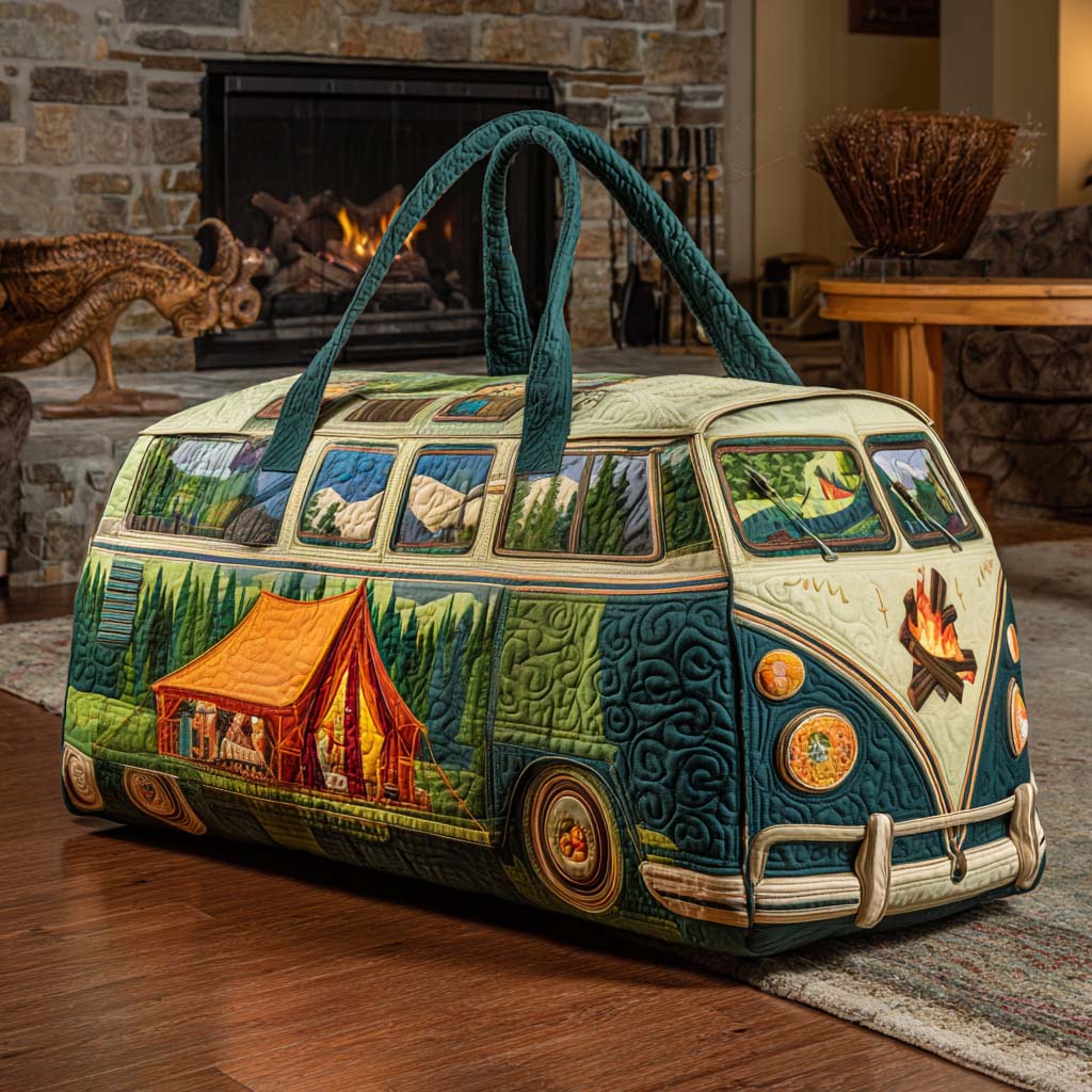 Gesteppte Reisetasche – Campingbus