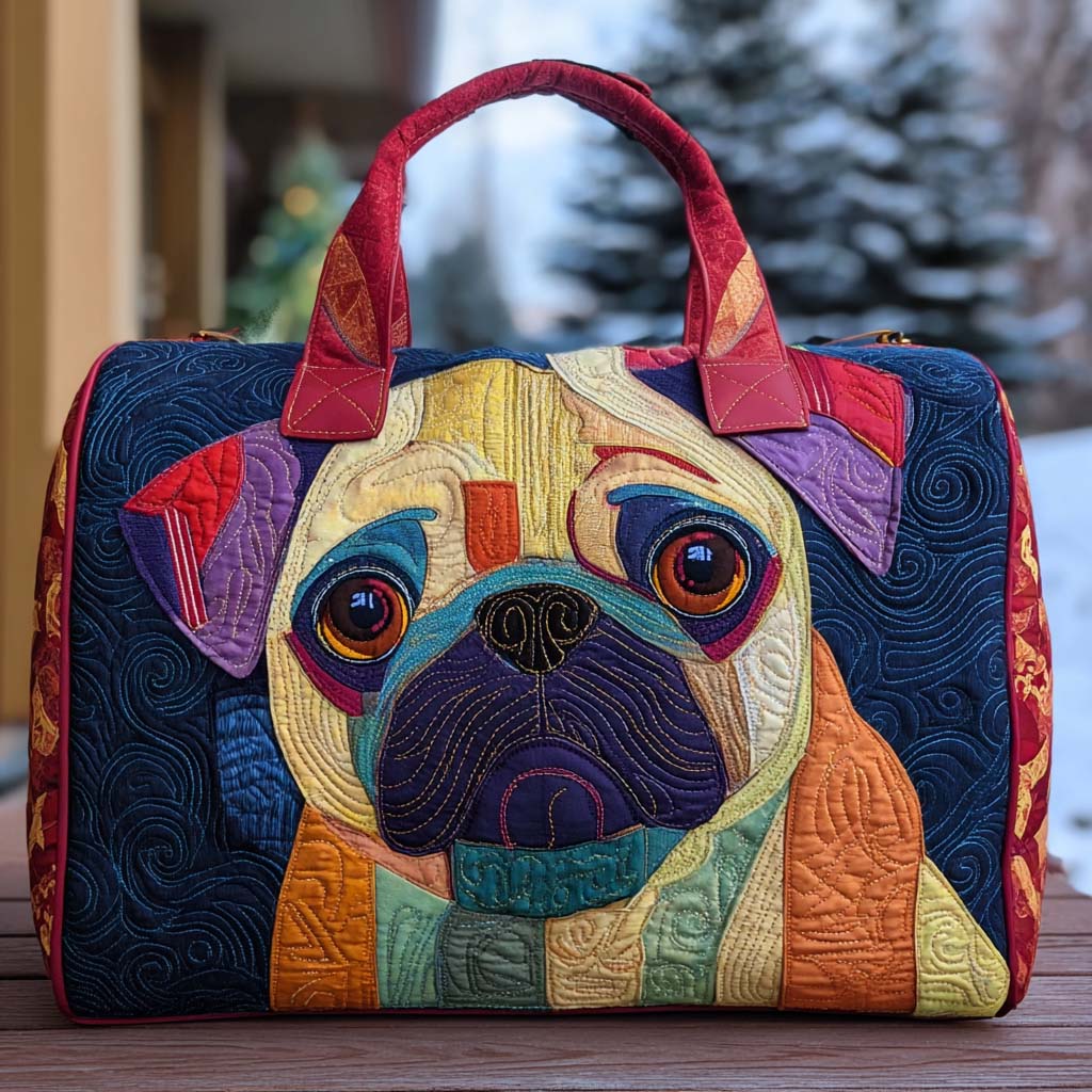 Gesteppte Reisetasche – Kleines Schnäuzchen