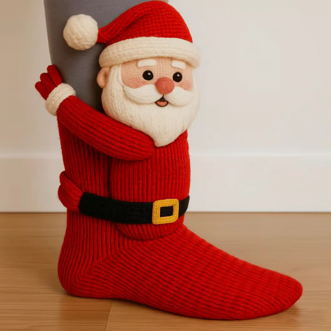 Vanessa - Weihnachtsmann-Socken