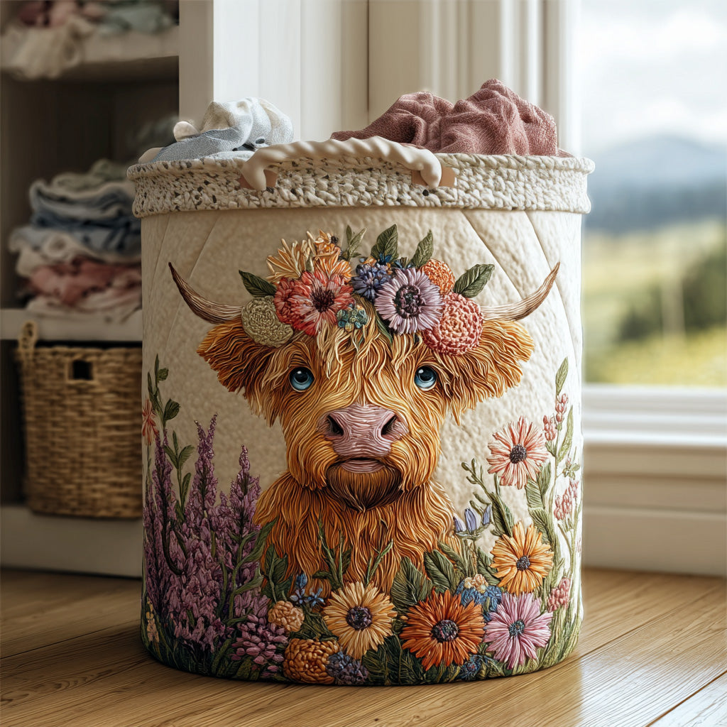 Highlands Charm | Handgefertigter Wäschekorb