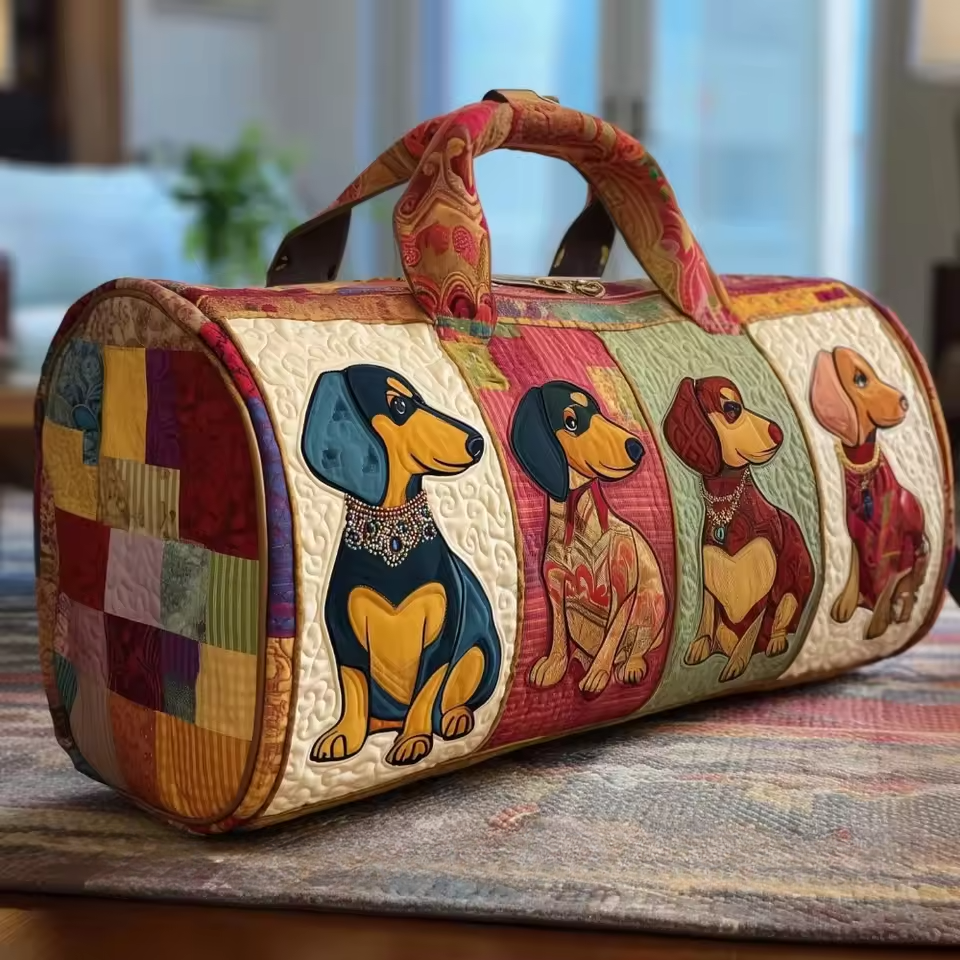 Weiche handgefertigte Reisetasche