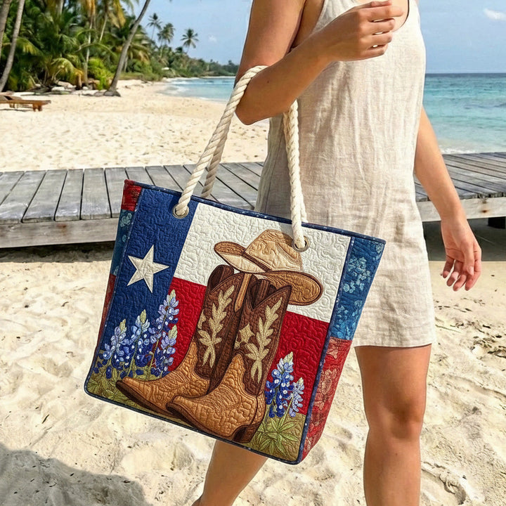 Handgemachte Strandtasche | Texas Stolz