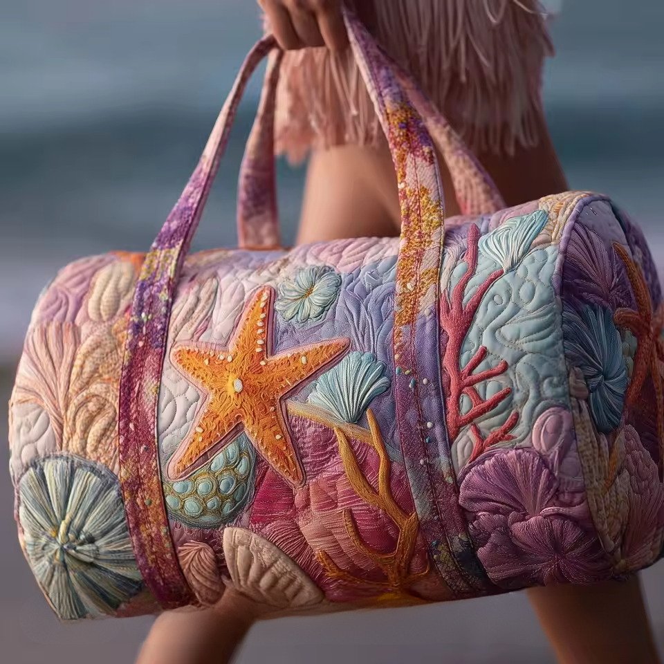Weiche handgefertigte Reisetasche