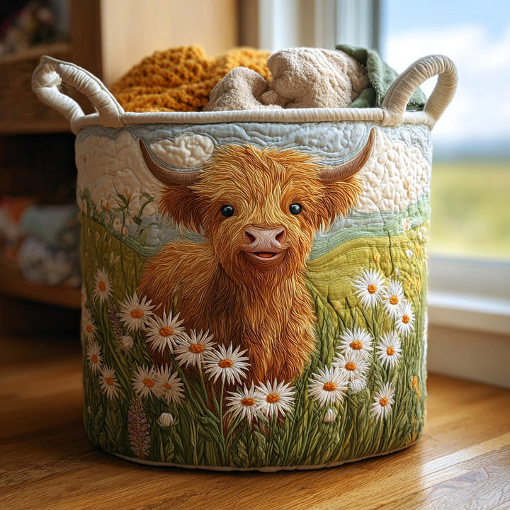 Highlands Charm | Handgefertigter Wäschekorb