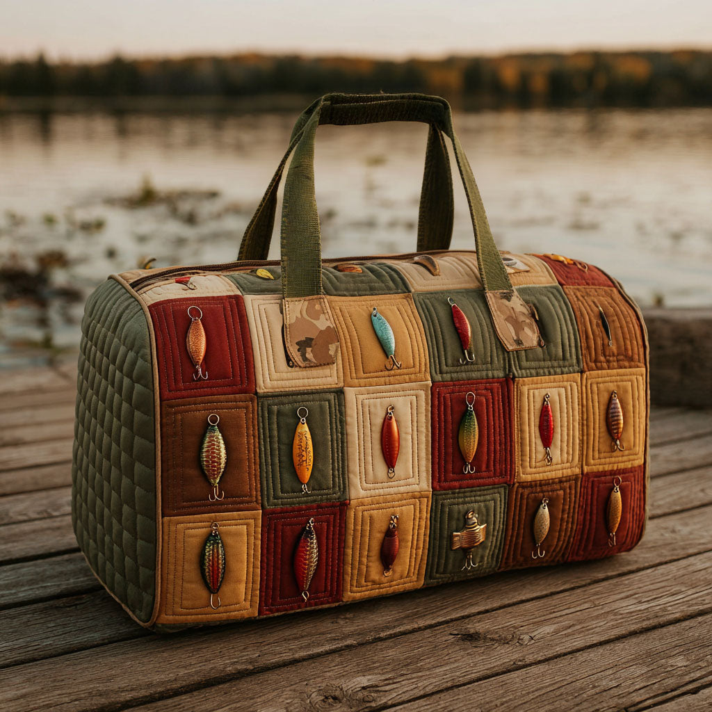 Gesteppte Reisetasche – Fischergeist II