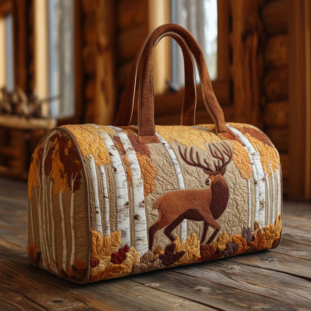 Gesteppte Reisetasche – Wilde Pfade