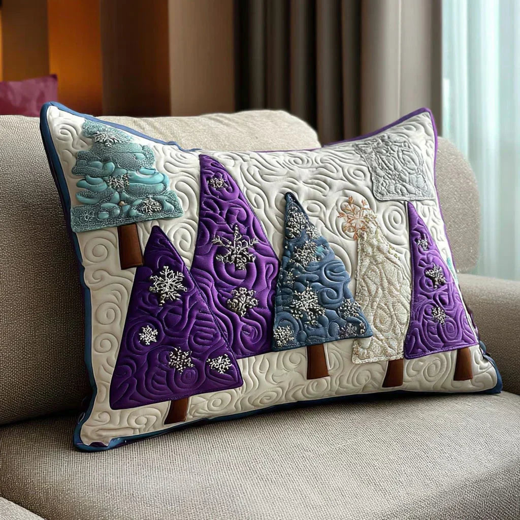 Gepolsterter Kissenbezug - Winter Amethyst