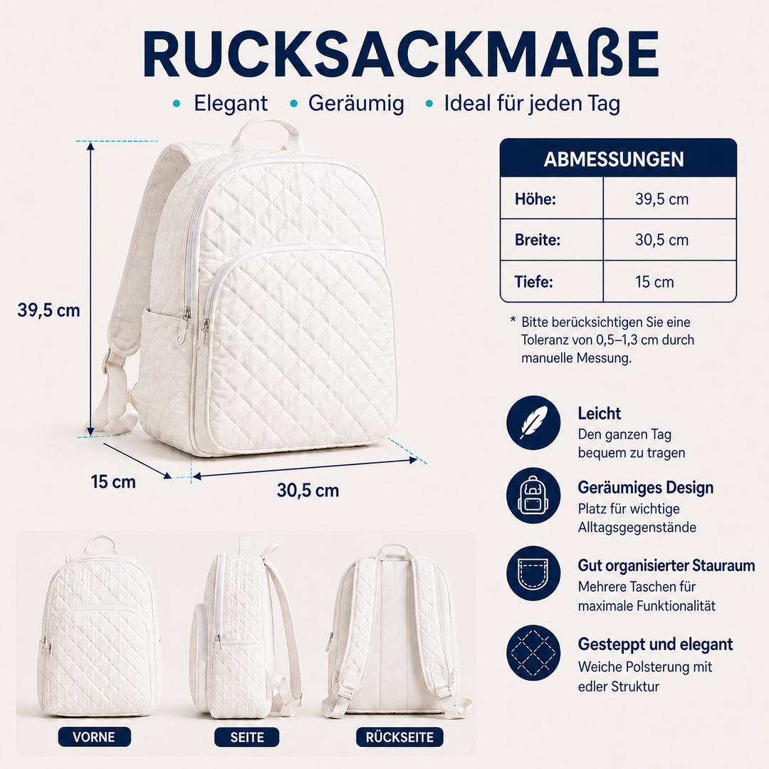 Gepolsterter Stepprucksack