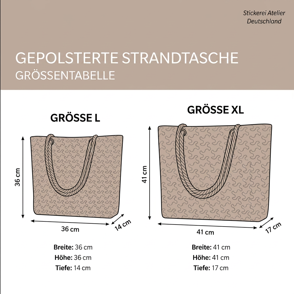 Handgemachte Strandtasche | Marine Patchwork