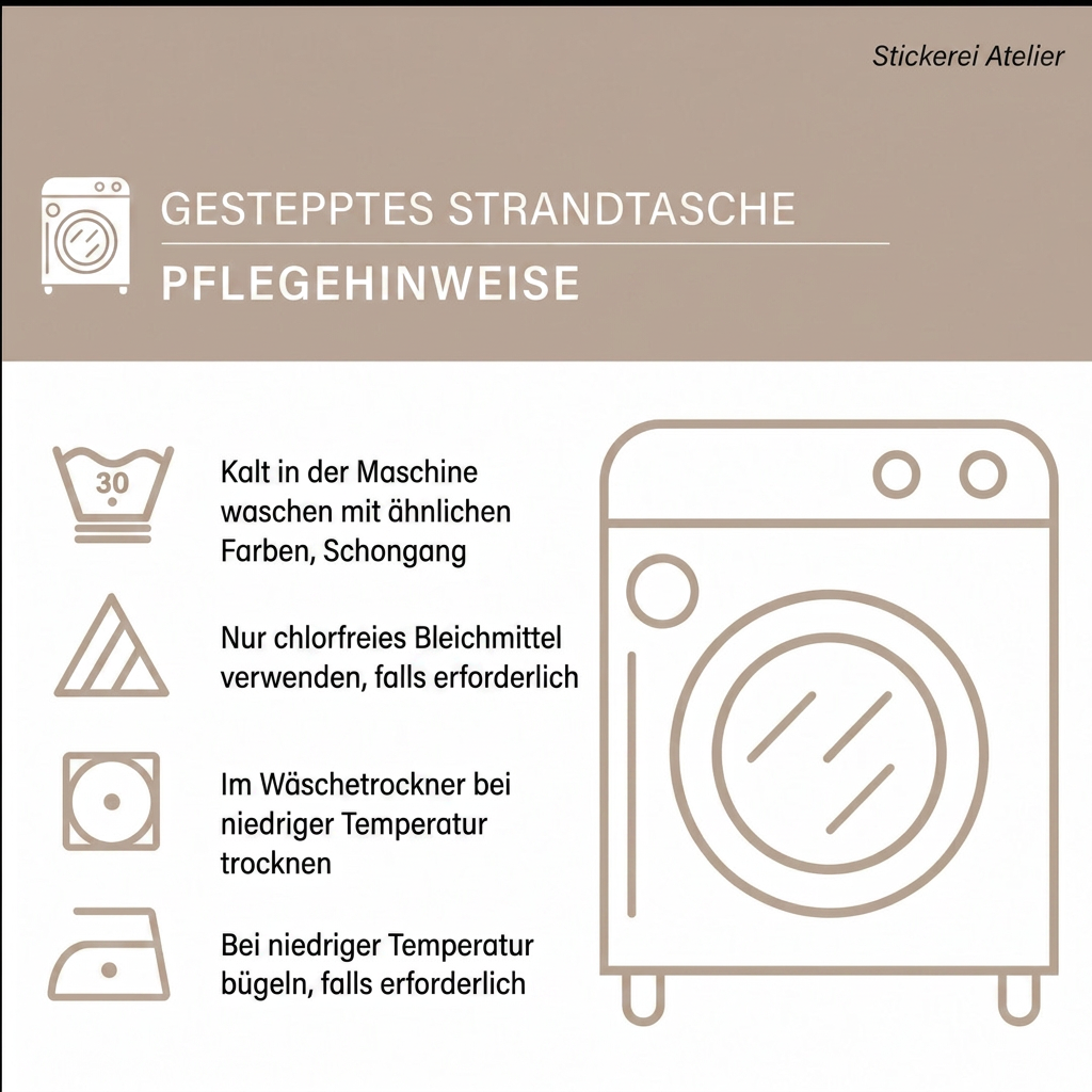 Handgemachte Strandtasche | Tropischer Geist