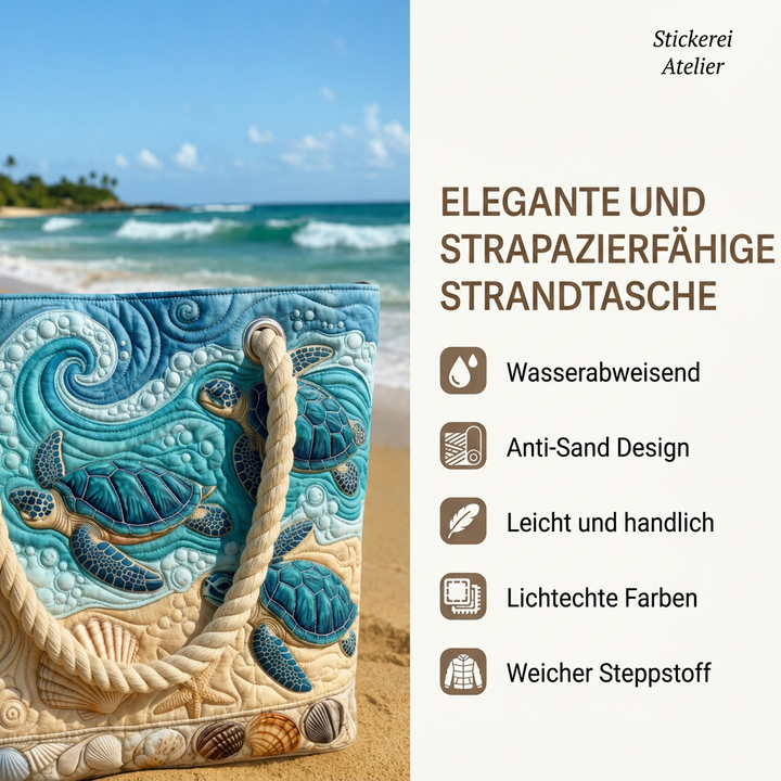 Handgemachte Strandtasche | Turtle Bay
