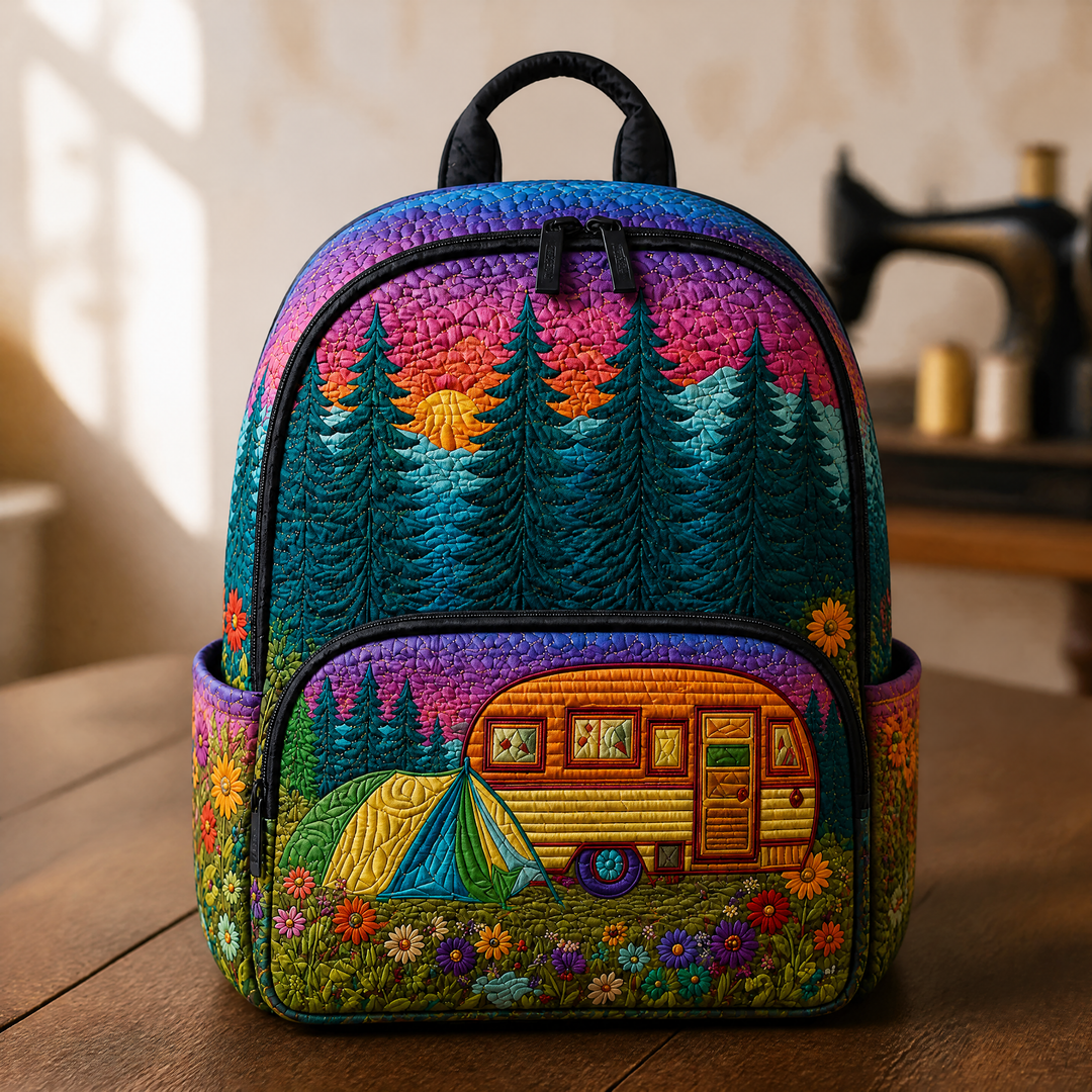 Stepprucksack mit Camping-Flair