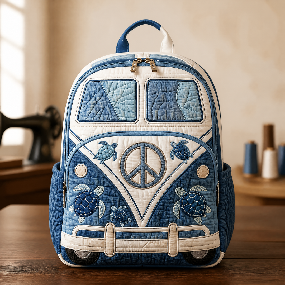 Vintage Hippie Camper Stepprucksack